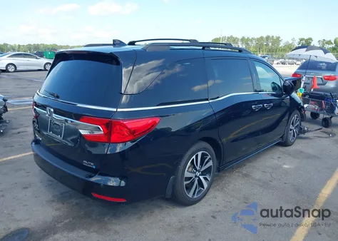 2019 Honda Odyssey Elite из США, поврежденный, VIN 5FNRL6H96KB063676